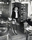 Marianne Moore in antique store